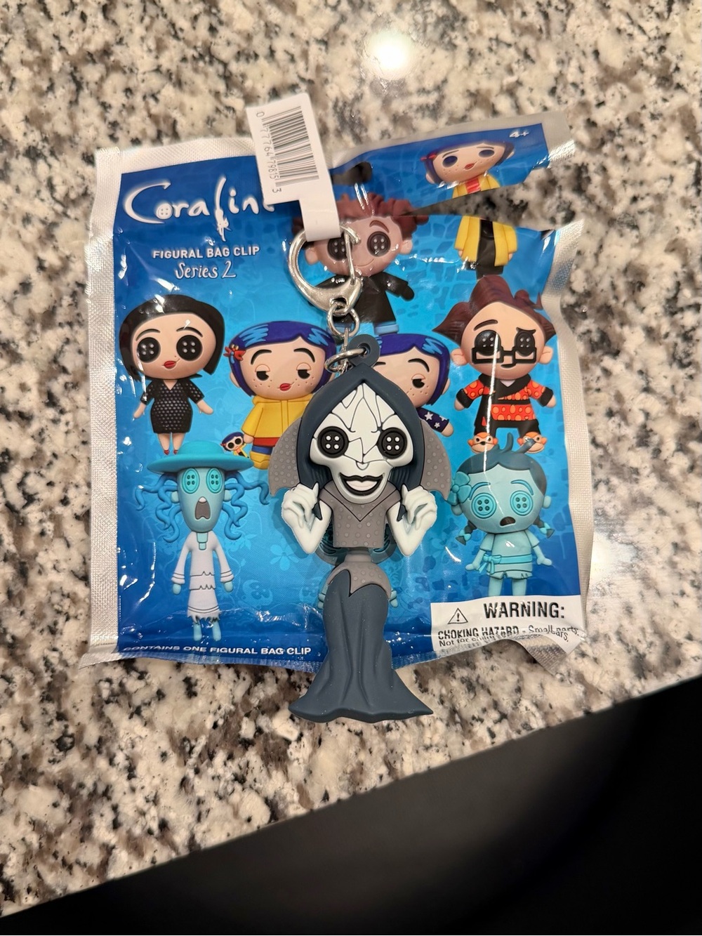 Coraline Figural Bag Clip Series 2 Other Mother Keychain 3D